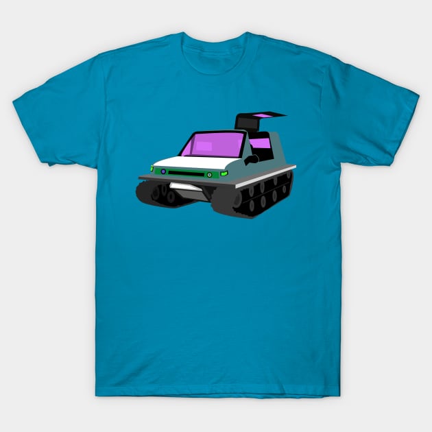 Snowmobile T-Shirt by momomoma